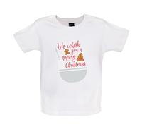 We Frusta Ti Un Merry Christmas - Bambino T-Shirt / Body - Bake Baking Natale