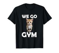 We Go Gym Jim Funny Bodybuilding Meme Lifting Maglietta