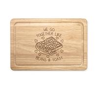 We Go Insieme Come Chicchi & Toast Rettangolare Tagliere Divertente Valentines
