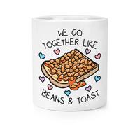 We Go Insieme Come Chicchi & Toast Trucco Pennello Matita Pentola Divertente