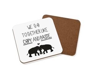 We Go Insieme Come Copie E Pasta Sottobicchiere - Divertente Valentines Giorno