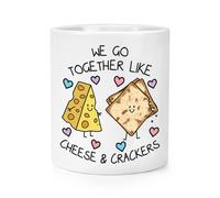 We Go Insieme Come Formaggio & Crackers Trucco Pennello Matita Pentola