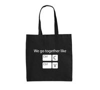 We Go Together Like Copia E Incollare - Borsa Tote IN Tela