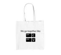 We Go Together Like Copia E Incollare - Borsa Tote IN Tela