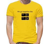 We Go Together Like Copia E Incollare - T-Shirt