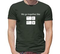 We Go Together Like Copia E Incollare - T-Shirt