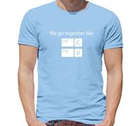 We Go Together Like Copia E Incollare - T-Shirt