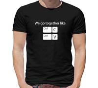 We Go Together Like Copia E Incollare - T-Shirt