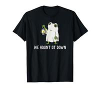 We Haunt At Dawn Frog Meme Ghost Season Halloween Maglietta