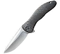 WE KNIFE Synergy2v2 Motivo a Strisce di Tigre Fiammato/Stonewashed CPM 20CV WE18046D-2