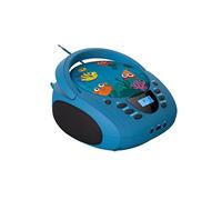 Lettore - Radio CD - USB WeKids: FM, Lettore CD/CD-R/CD-RW/MP3, RMS2*2W, ingresso Aux e Micro, modello Mer - Nouvo