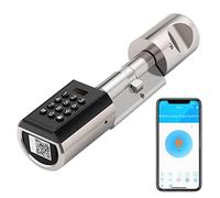 WE.LOCK PB Serratura Smart,serratura porta blindata con password e Bluetooth APP,serratura elettronica wifi,smart lock facile da installare