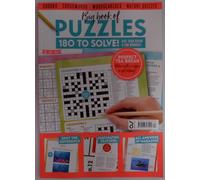 We Love Craft Rivista #74 2025 Big Libro Sugli Puzzle. 180 A Solve. Cervello