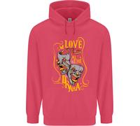 We Love Il Drama Recitazione Teatrante Actor Bambini Felpa con Cappuccio