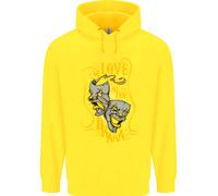 We Love Il Drama Recitazione Teatrante Actor Bambini Felpa con Cappuccio