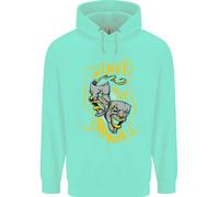 We Love Il Drama Recitazione Teatrante Actor Bambini Felpa con Cappuccio