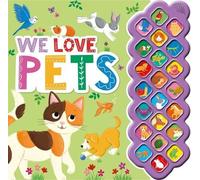 We Love Pets (Libro di cartone) 22-button Sound Book