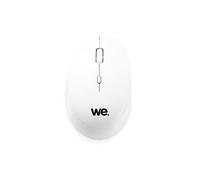 WE Mouse Wireless ottico Nano Dongle USB - Connessione 2.4 GHz - 800/1200/1600 DPI, colore bianco