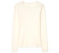 We Norwegians - Women's Snø Crewneck - Maglia a manica lunga merino L beige/bianco
