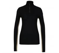 We Norwegians - Women's Tryvann Colblock Zipup - Intimo lana merinos L nero