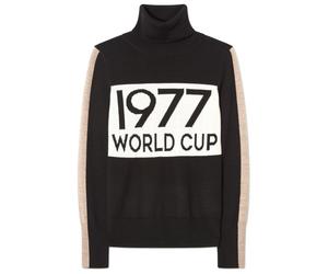 We Norwegians - Women's Worldcup Sweater - Pullover in lana merino XS nero