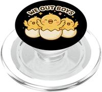 "We Out Boys!" Pulcini che schiude Art Cute PopSockets PopGrip per MagSafe