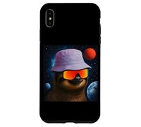 We Out Here, Cool Lazy Sloth Illustration Graphic Designs Custodia per iPhone XS Max