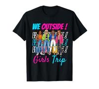 We Outside Girls Trip 2026 Matching Group Vacation Maglietta