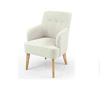 we point Poltrona in Tessuto da Camera O Salotto Piedi Legno Cm 60 X 65 X 85 H Crema