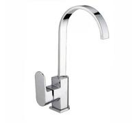 we point Rubinetto Miscelatore per Lavabo Cucina Finitura Cromo H.32x18 Cm
