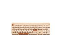 WE Pop Pack tastiera + mouse senza fili: colore beige/crema - connessione 2,4 Ghz - con tastierino numerico - batterie incluse