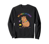 We Pride At Dawn LGBTQ Capybara Rainbow Cute Felpa