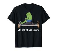 We Pulse At Dawn Fitness Divertente Maglietta
