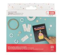 We R Makers Chibitronics Starterkit LED Carte Luminose - Set Completa DIY con LED Lucine Adesivi, Batterie, Nastro Conduttivo & Adesivo Schiuma - per Carte Illuminate e Circuito LED