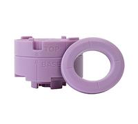 We R Makers Inserto per Button Press Ovale 45 mm - per Macchina per Spille - Creare 5 Badge con Carta, Cartone eTtessuto - per Abbigliamento, Borse, Eventi, Feste e Laboratori - Incl. Fustella