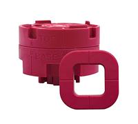 We R Makers Inserto per Button Press Quadrato 32 mm - per Macchina per Spille - Creare 5 Badge con Carta, Cartone eTtessuto - per Abbigliamento, Borse, Eventi, Feste e Laboratori - In ustella