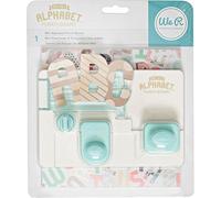 We R Memory Keepers Mini Alphabet Banner Punch Board, plastica, Multi-Colour, 30 x 25.5 x 6 cm, 1