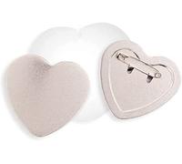 We R Memory Keepers Button Press Kit premere Il Pulsante, Heart-Makes 9 Pins, OSFA