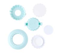 We R Memory Keepers Button Press Puffy Sticker and Shaker Shape Kit, Fastners Buttons Arts Crafts Sewing Notion Paper Supplies Scrapbooking Stamping Journaling Printmaking DIY Office Home