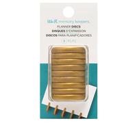 We R Memory Keepers DISCS GOLD CROP-A-DILE DISCHI ORO, Taglia unica