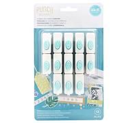 We R Memory Keepers Set per Word Punch Board con Numeri e Simboli per la Creazione di Biglietti e Hobby Creativi con la Carta, Bianca, 3,5 cm x 1,27 cm