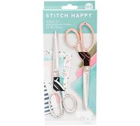 We R Memory Keepers Stitch Happy - Set di forbici per carta e tessuto
