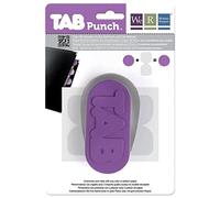 We R Memory Keepers Tab Punch-Circle, 1.5", Carta, Viola