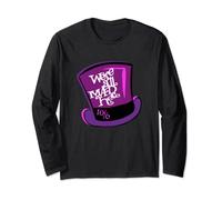 We 're All Mad Here - Cappello del Cappellaio Matto Maglia a Manica