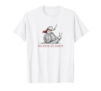 We Ride at Dawn - Divertente Rana e Lumaca Maglietta