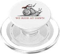 We Ride at Dawn - Divertente rana e lumaca PopSockets PopGrip per MagSafe