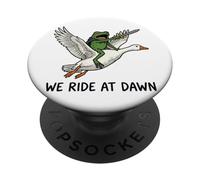 We Ride At Dawn Frog PopSockets PopGrip Adesivo