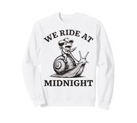 We Ride At Midnight Frog Felpa