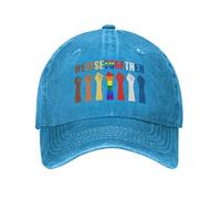 We Rise Together Equality Social Judge Unisex Cappellino con Visiera Regolabile Cappello da Baseball Sportivo Cappellino da Baseball per Sport Estivo Tennis