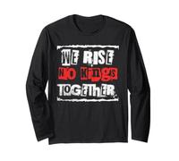 We Rise Together No Kings No Trump Stand Protesta Impeach Maglia a Manica